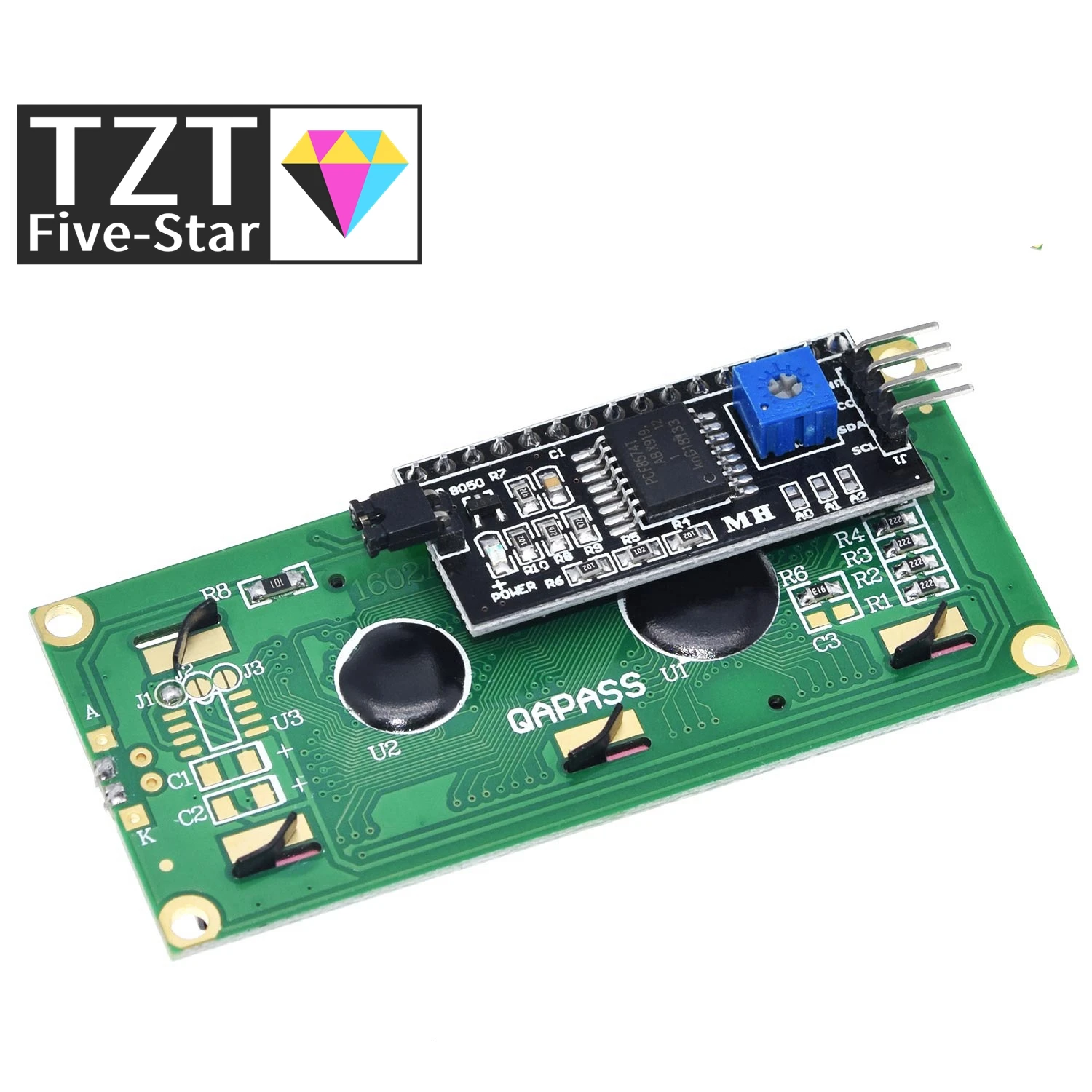 

LCD module Blue Green screen IIC/I2C 1602 for arduino 1602 LCD UNO r3 mega2560 LCD1602