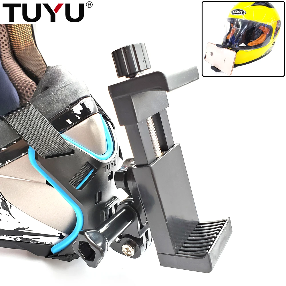 TUYU мотоциклетный шлем подбородка мобильный телефон автомобильные держатели