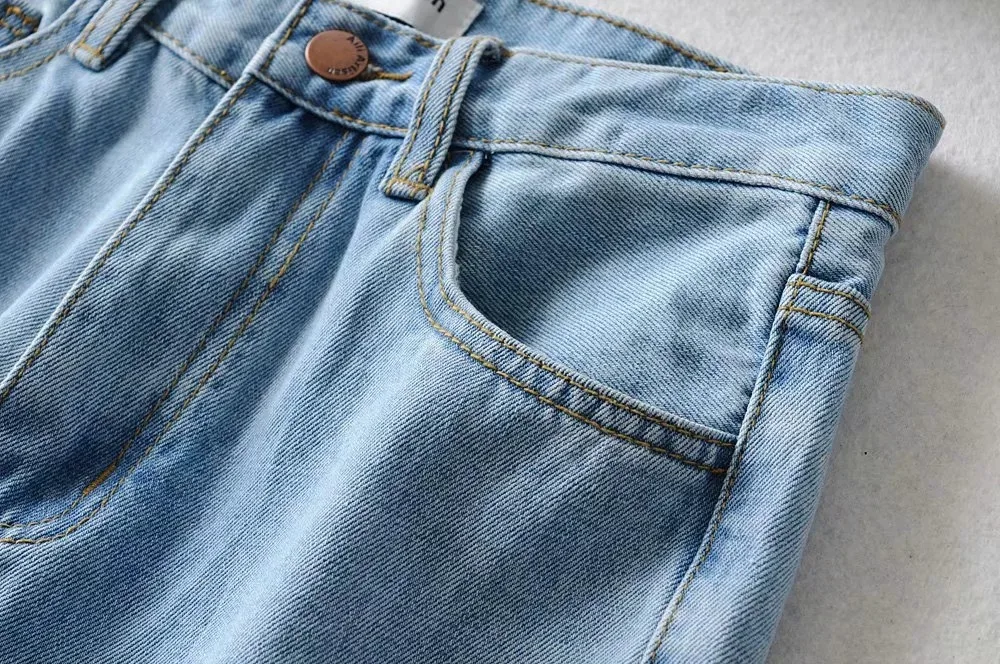 

Y2k Jeans Denim Trouser Pants Vintage High Waist Jeans Women's Jeans Cowboy Denim Pants Vaqueros Mujer