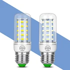 Светодиодсветильник лампа-кукуруза 220 В, E14, E27, 3 Вт, 5 Вт, 7 Вт, 9 Вт, 12 Вт, 15 Вт, G9, B22, светодиодная лампа для освещения GU10, декоративные лампы, 240 В