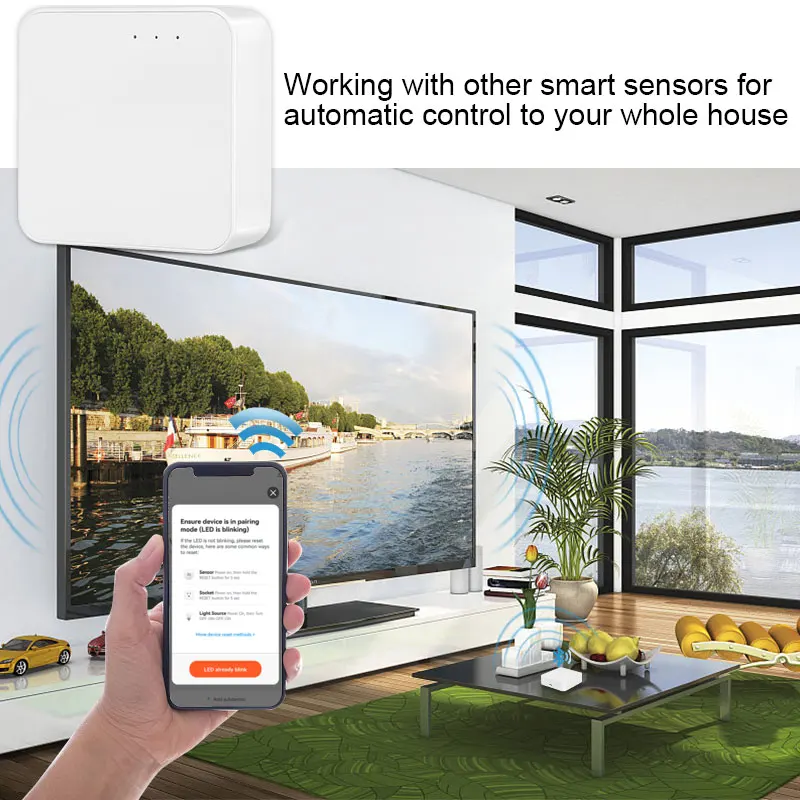 Сетевой смарт-шлюз AUBESS ZigBee 3 0 с поддержкой Wi-Fi и Bluetooth | Электроника
