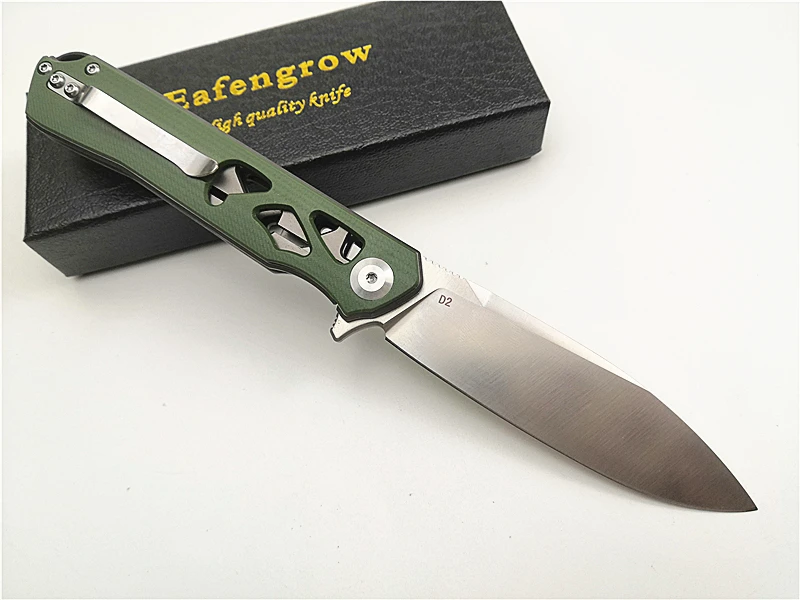 Складной нож Eafengrow EF959 ручка из G10 D2 для ежедневного использования кемпинга охоты