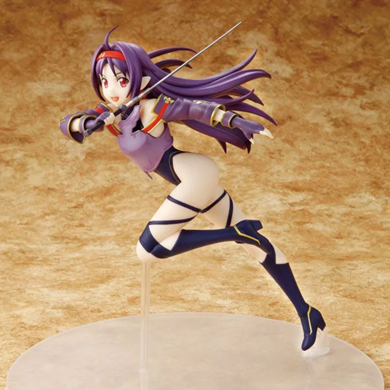 

Anime Sword Art Online II SAO Mother's Rosario Konno Yuuki 1/7 Scale Action Figure PVC 18cm Model Decoration Doll Toys for Gifts