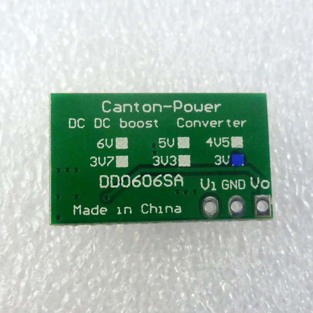 

DD0606SB_5V 1.5V 3V 3.7V to 5V DC DC Boost Step up Converter Power Supply Module for Motor USB LED LCD