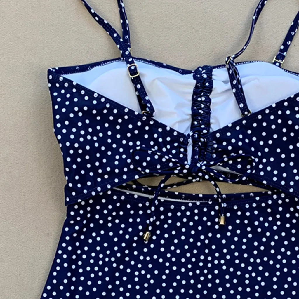 Женский купальник SAGACE пикантный купальный костюм-бандо на бретельках с