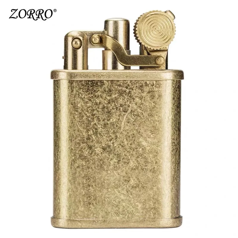 Новинка керосиновая Зажигалка ZORRO Джет с зажиганием ветрозащитная