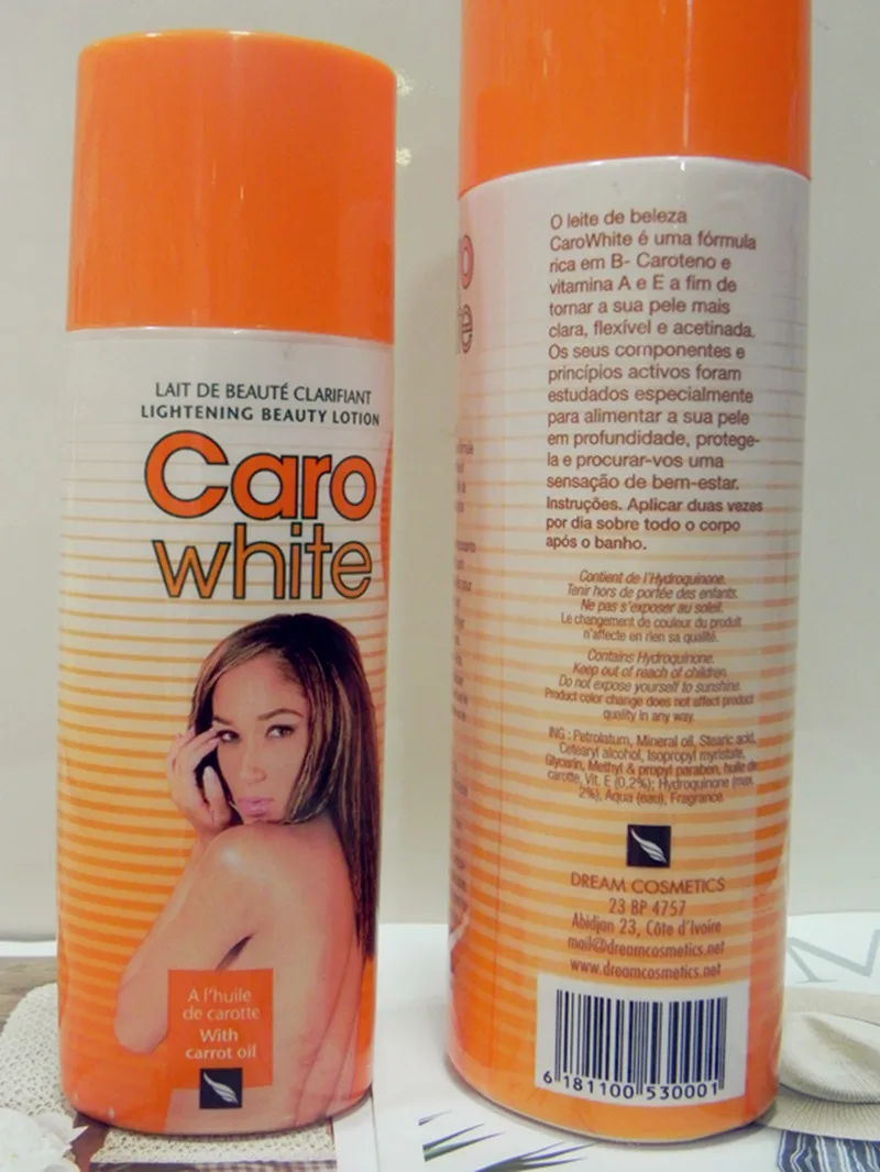 Белый Осветляющий косметический лосьон дорогие с морковным маслом|Товары для