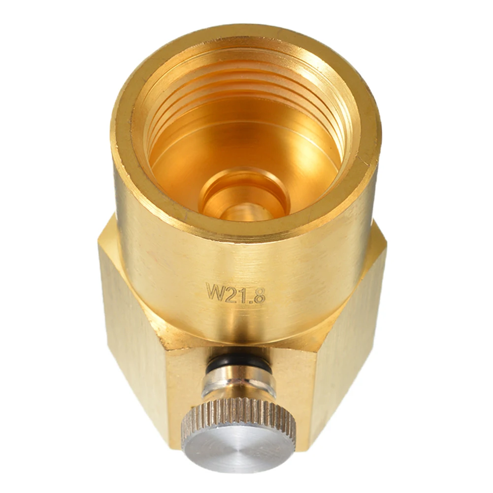 CGA320/W21.8 Soda Maker СО2 цилиндр пополнения адаптер соединитель клапан набор