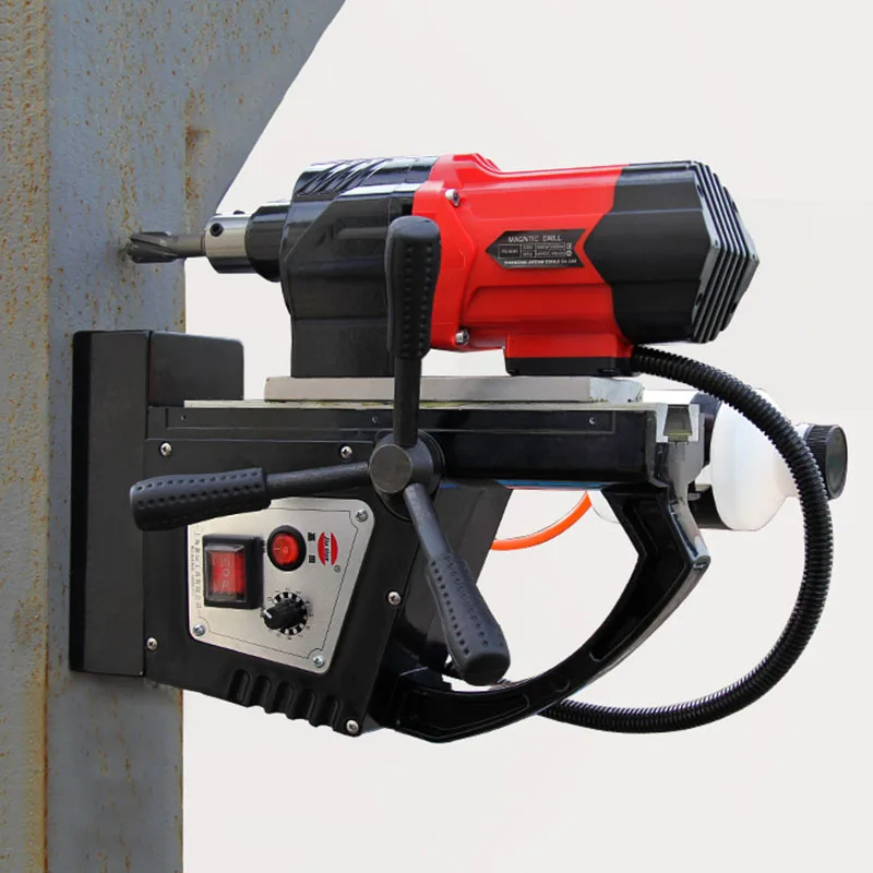 

Magnetic drill multifunctional magnetic drill hole drill iron suction drill core drill portable bench drill stepless speed