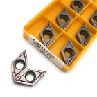 DCMT11T304 VP15TF внутренняя стандартная токарная машина с ЧПУ, Высококачественная токарная вставка DCMT 11T304