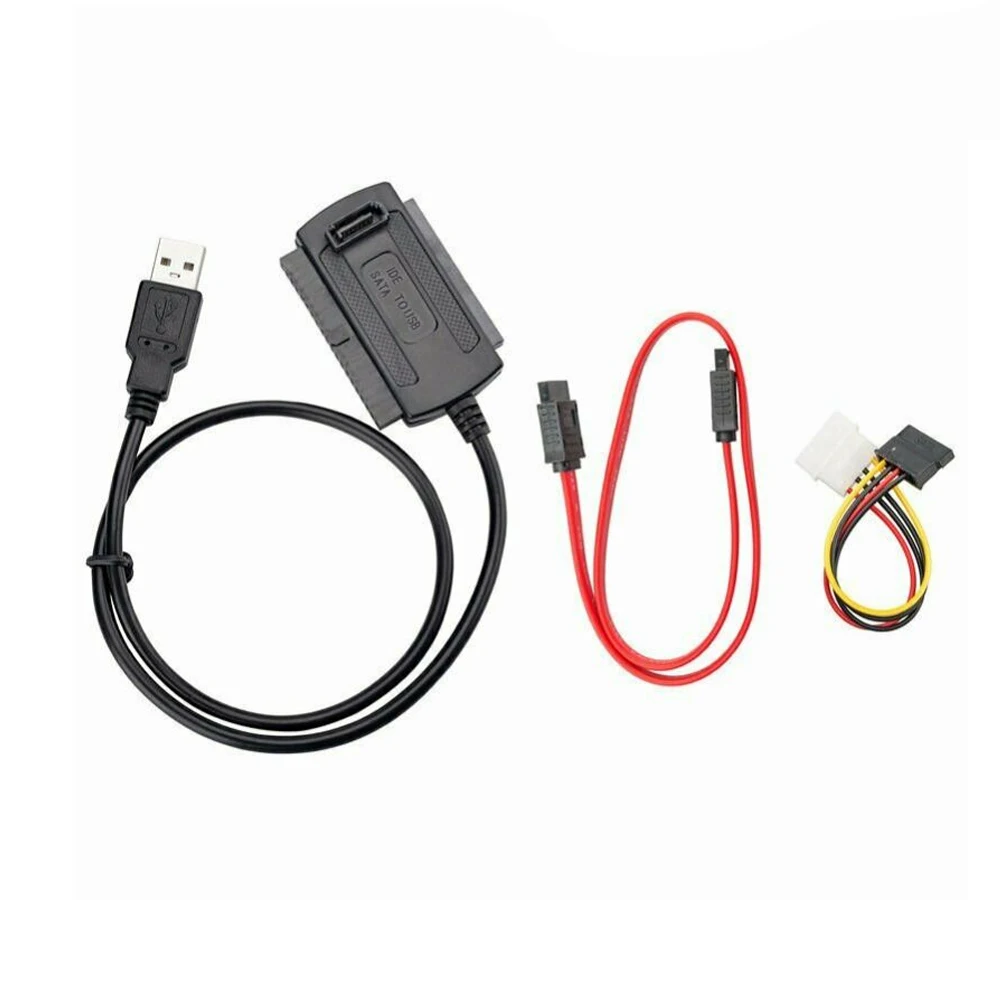 SATA/PATA/IDE в USB2.0 конвертер кабель адаптер для 2 5/3 5 ''жесткого диска|Адаптеры AC/DC| |