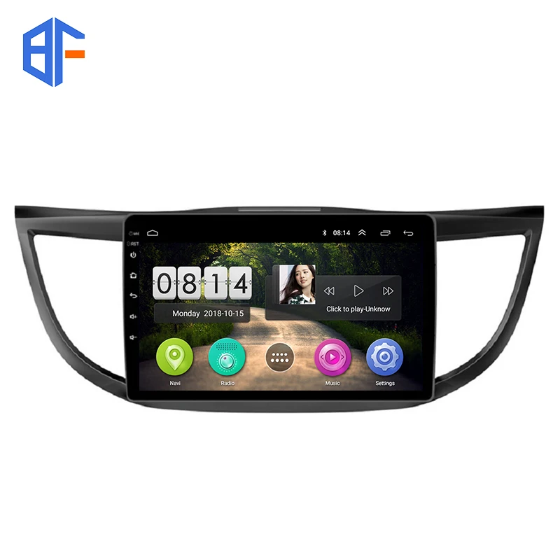 

Bingfan Bluetooth GPS WIFI навигация SWC автомобильный AM/FM радио стерео для Honda CRV 2012-2015 10 дюймов
