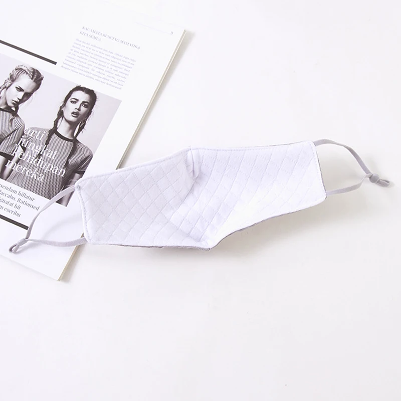 Модная Маргаритка маска с цветочным принтом регулируемая моющаяся многоразовая