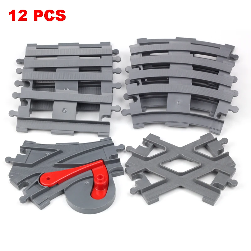 Конструктор Железнодорожный большого размера Креативные аксессуары для трека