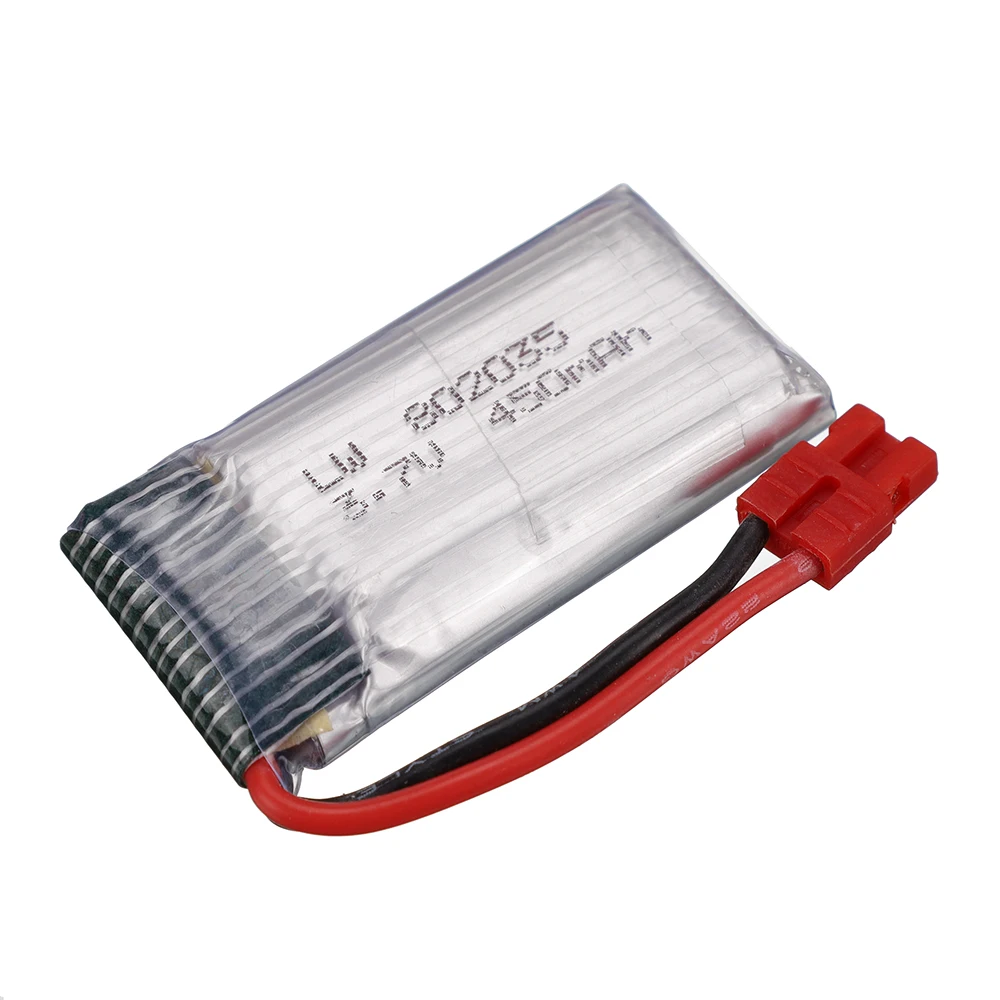 3 7 в 450 мАч 802035 Lipo Батарея для SYMA X15 X15C X15W X5A-1 Квадрокоптер с дистанционным