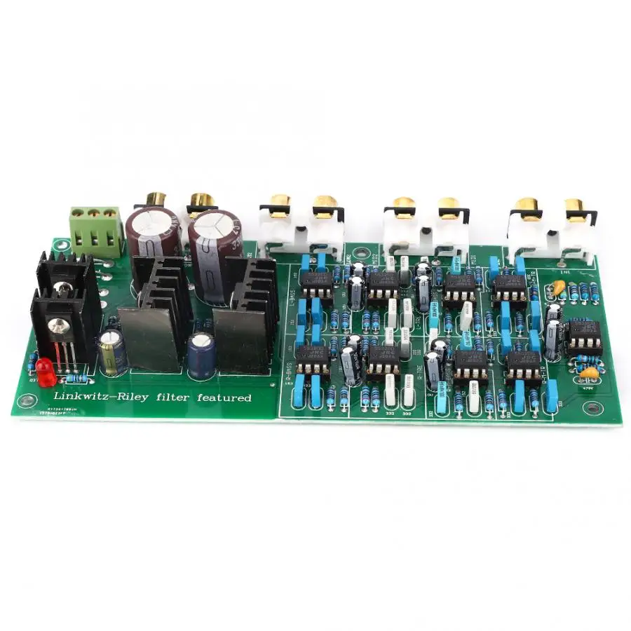 Цифровой осциллограф Linkwitz-Райли 3-сторонний выход электронный 6-канальный частоты разделительная доска 310 Гц/3,1 кГц Штатив для лазерного нивелира