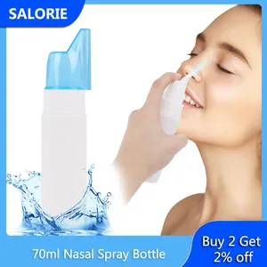 70 мл средство для очистки носа, портативная емкость для очистки носа от синусита, ринита, лечения, очистки носа
