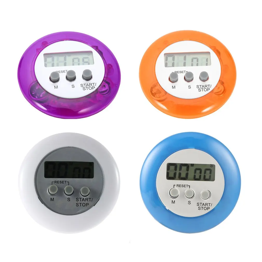 LCD Digital Kitchen Countdown Magnetic Timer Back Stand Cooking Timer Count UP Alarm Clock Kitchen Gadgets Cooking Tools
