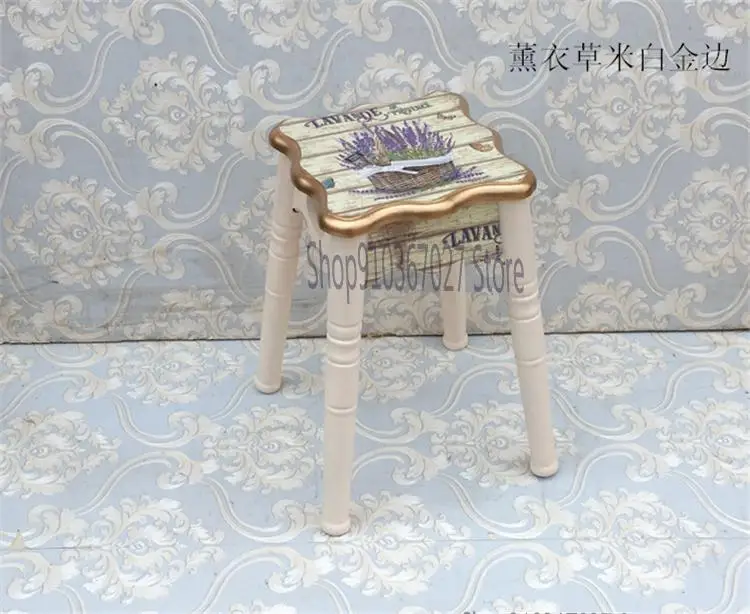 European-style Solid Wood Fashion Creative Dining Table Stool Chair Modern Bench Nordic Complete Living Room |