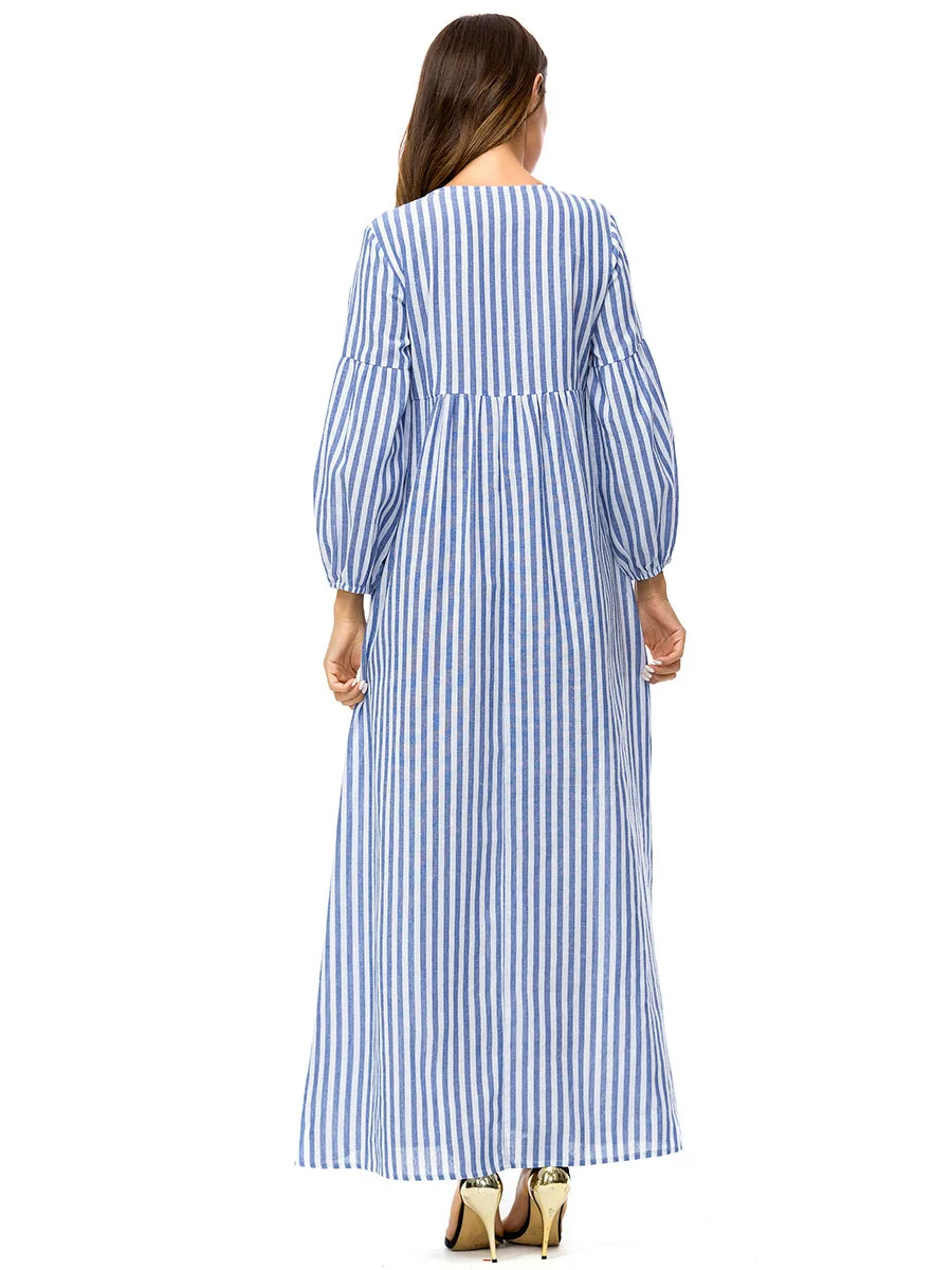 Арабское мусульманское платье в Дубае Турецкая мусульманская одежда Abayas для