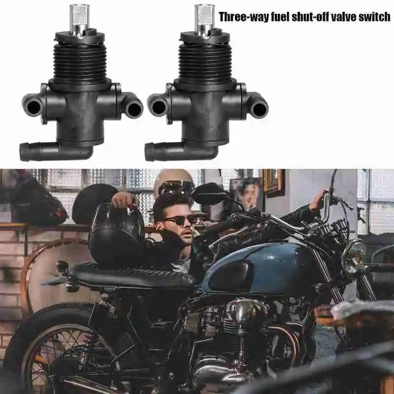 1 шт. Polaris 3 сторонний выход топливный запорный клапан черный Цвет переключатель
