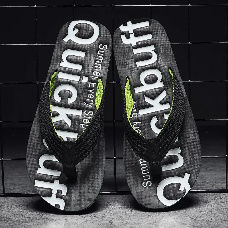 

Summer New Men's Fashion Outdoor Youth Trend Non-slip Beach Flip Flops