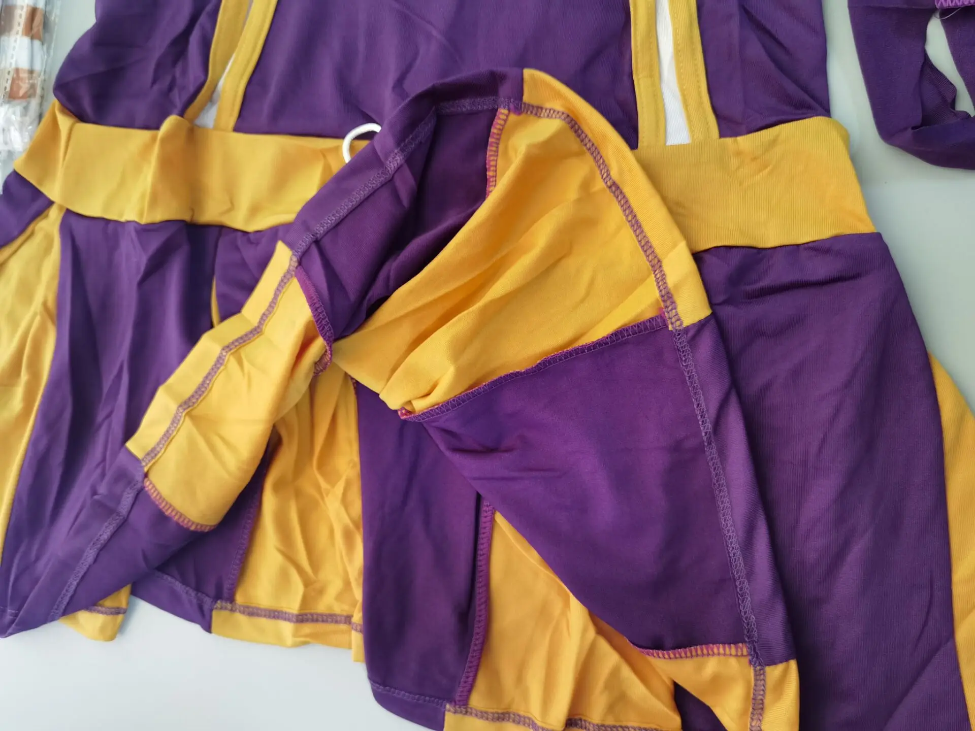 Костюм для косплея чарлидинга на Хэллоуин нарядное платье женская одежда