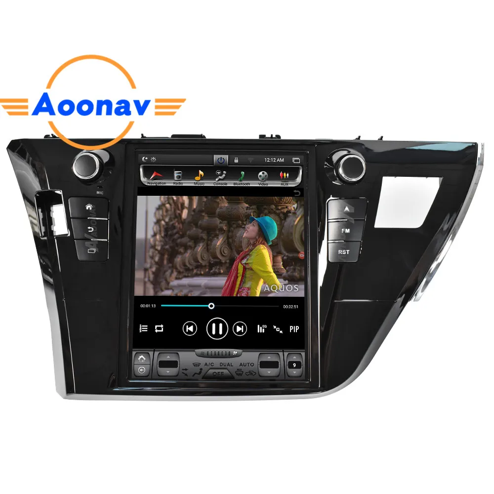 Автомагнитола AOONAV мультимедийный проигрыватель для Toyota Corolla 2014 2015 2016