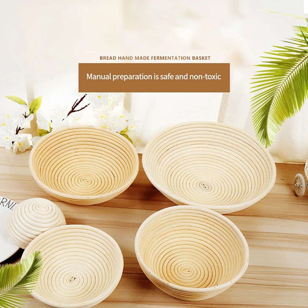

Bread Proofing Proving Baskets Fermentation Rattan Wicker Basket Baguette Dough