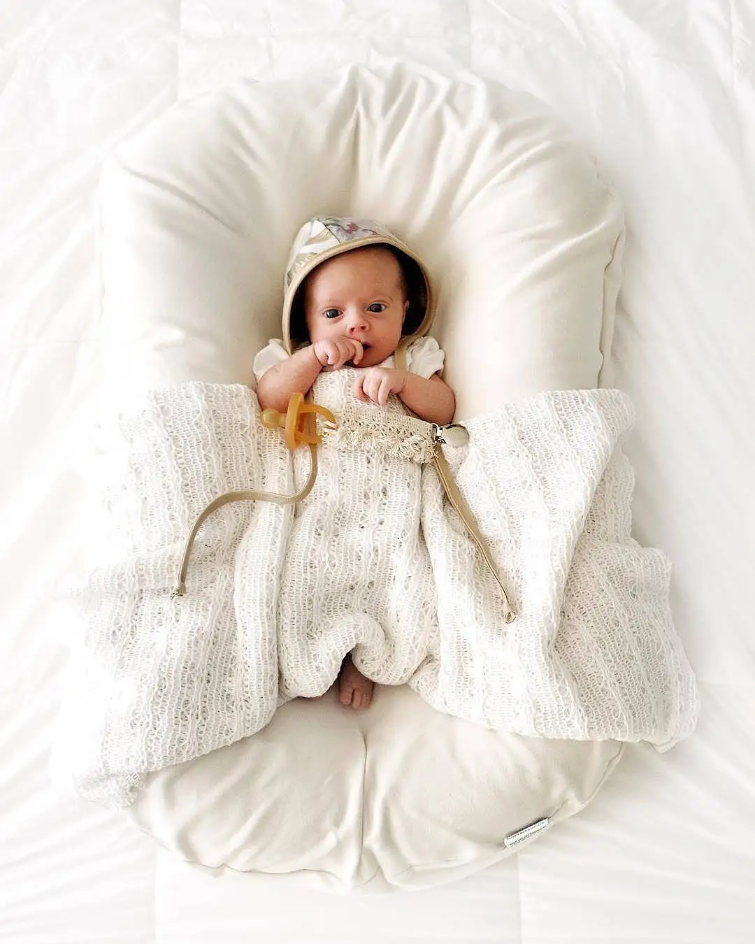 Beige Детская люлька кровать детское гнездо новорожденный Cama/cuna Nido Bebe детское гнездо кровать портативная кроватка дорожная кровать Младенец Малыш лежак Ninho Bebe - Color: Beige