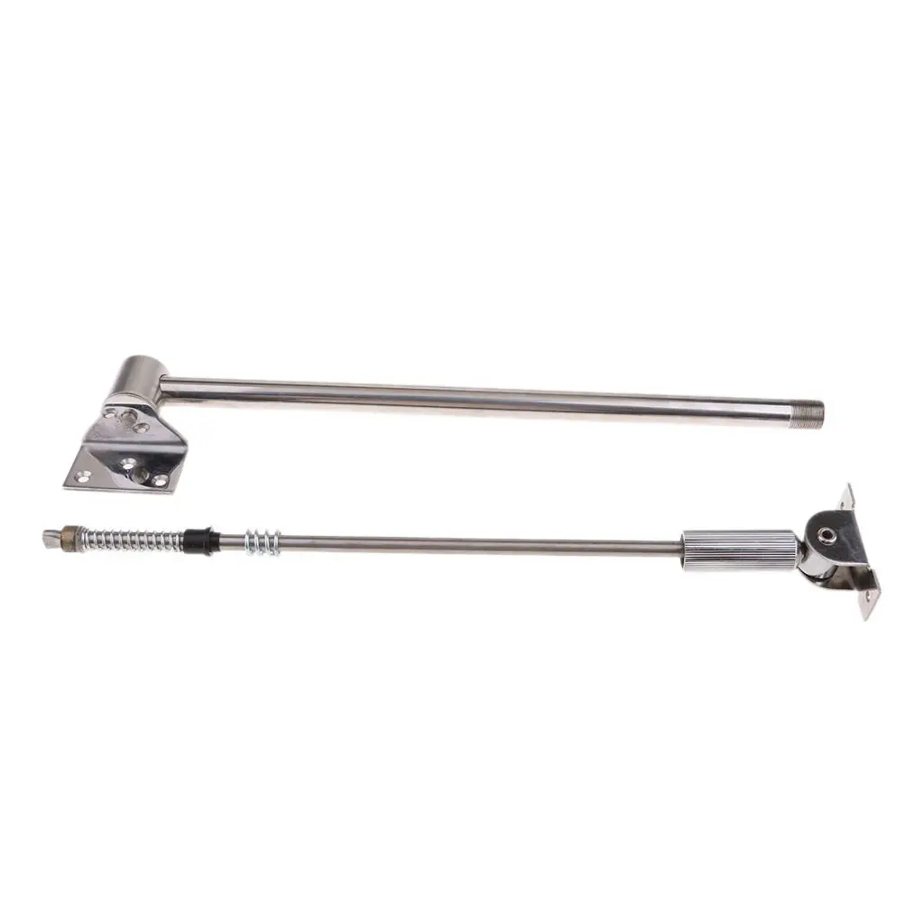 

Boat Hatch Stays X 1 Piece Hatch Adjusters 16inch Silver Plated