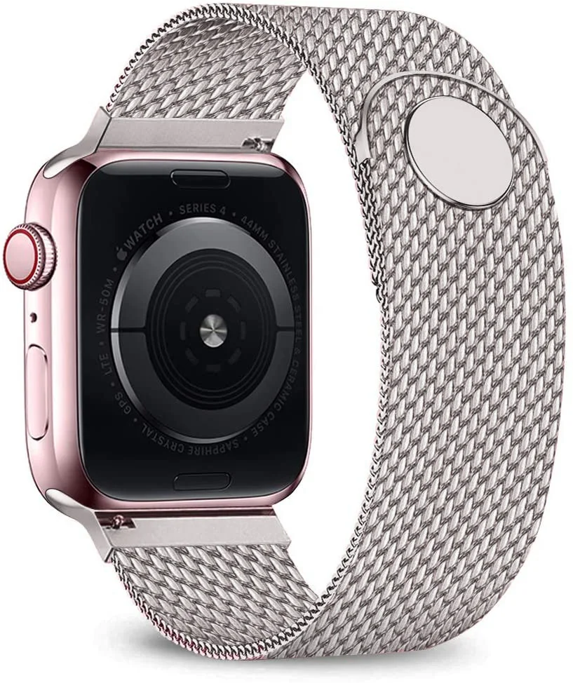 Миланская петля ремешок для apple watch 5 4 44 мм 40 iWatch 3 2 1 42 38 браслет часов из