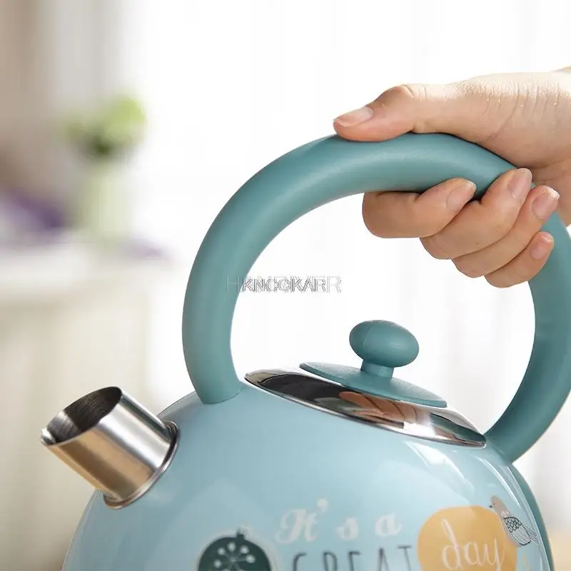 vintage pattern electric kettle 304 stainless steel quick burning water boiler hot water pot household kitchen appliances free global shipping