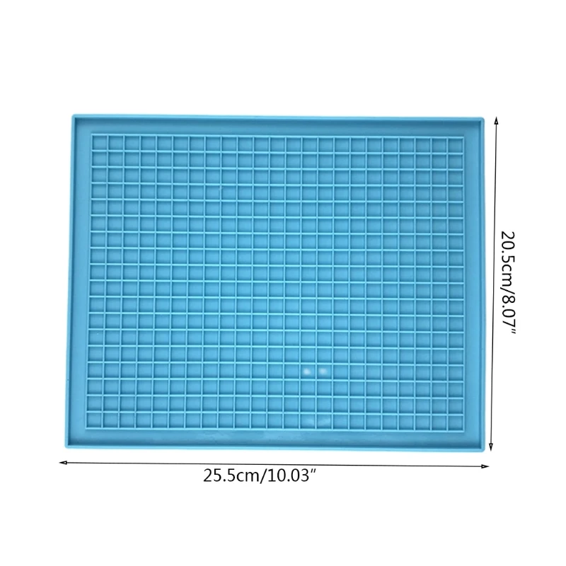 

Pixel Puzzle Coaster Epoxy Resin Mold Cup Mat Casting Silicone Mould DIY Crafts Home Decorations Casting Tool