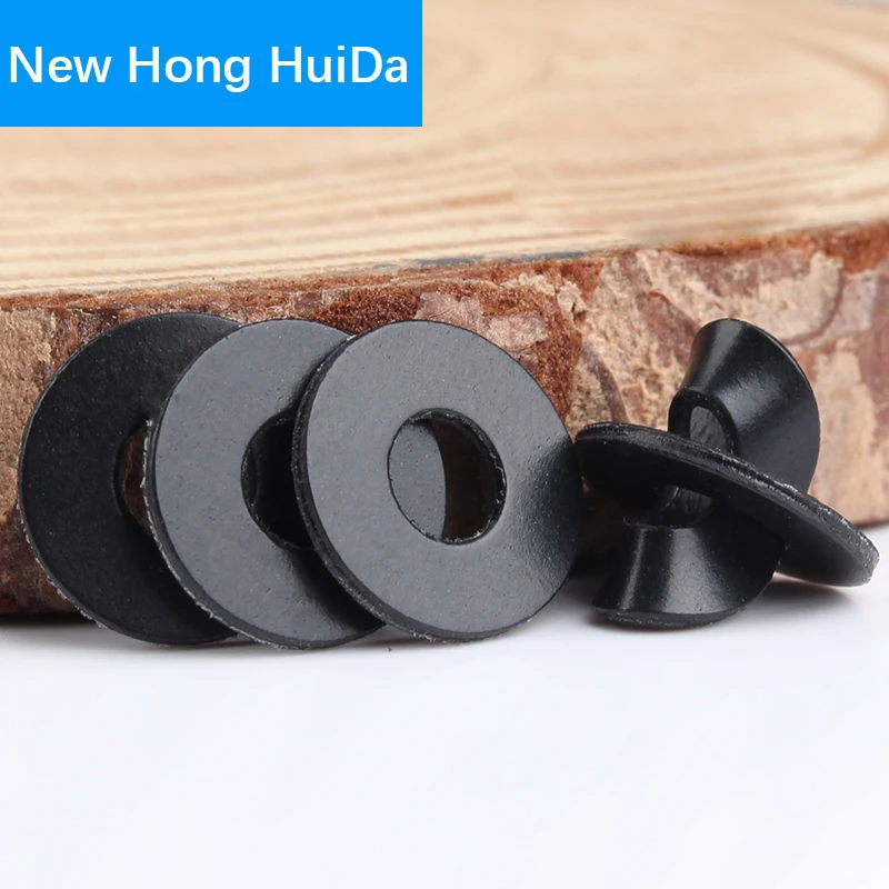 100PCS PVC Washers M2 M2.5 M3 M4 M5 M6 M8 M10 M12 Soft Plastic Gasket Black Insulation Flat Paded For Screws | Обустройство дома