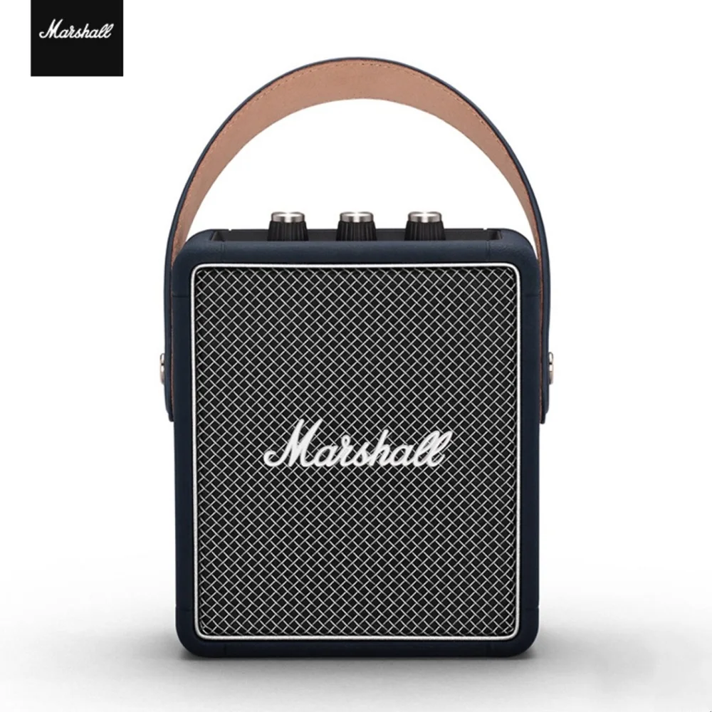

Портативная Bluetooth-колонка Marshall Stockwell II, беспроводная уличная дорожная колонка, водонепроницаемая колонка с глубокими басами, стандартный ин...