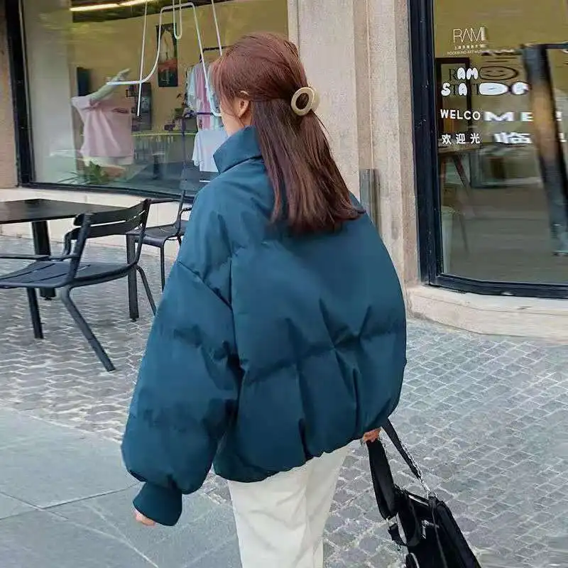 

Женский пуховик, женский короткий Модный Универсальный пуховик большого размера, женское Свободное пальто в Корейском стиле