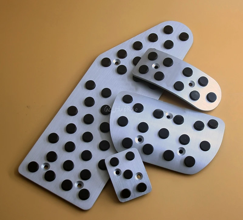 На авто тормоза ускоритель ног педали для укладки волос Стикеры крышка Накладка