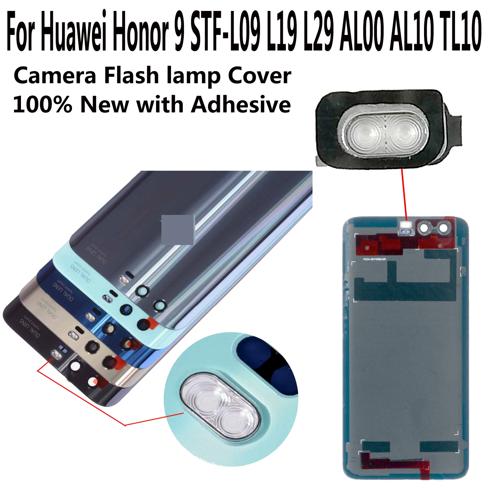 Shyueda 100%, новинка для Huawei Honor 9, Женская лампа, Женская задняя вспышка, лампа-вспышка