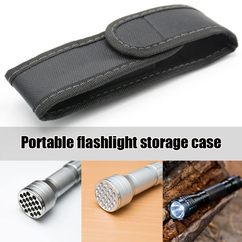 

Nylon Holster Holder Belt Pouch Case for LED Flashlight Torch Light Portable Protective Case ZJ55