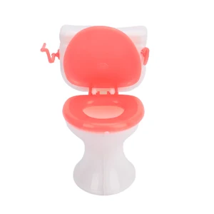 Кукольная мебель Винтаж Ванная комната моделирование белая кукольный Туалет дом Миниатюрные Детские ролевые игры игрушки мягкого плюша; Аксессуары для куклы