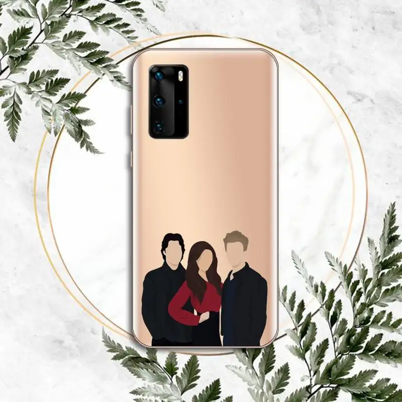 

The Vampire Diaries Phone Case Transparent for Samsung A71 S9 10 20 HUAWEI p30 40 honor 10i 8x xiaomi note 8 Pro 10t 11