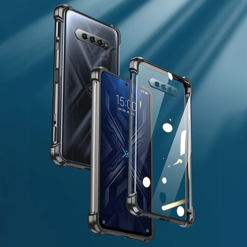

For Black Shark 4 game case ultra thin Soft case For Black Shark 4 pro Game Mobile Phone cover case BlackShark 4 4 pro back case