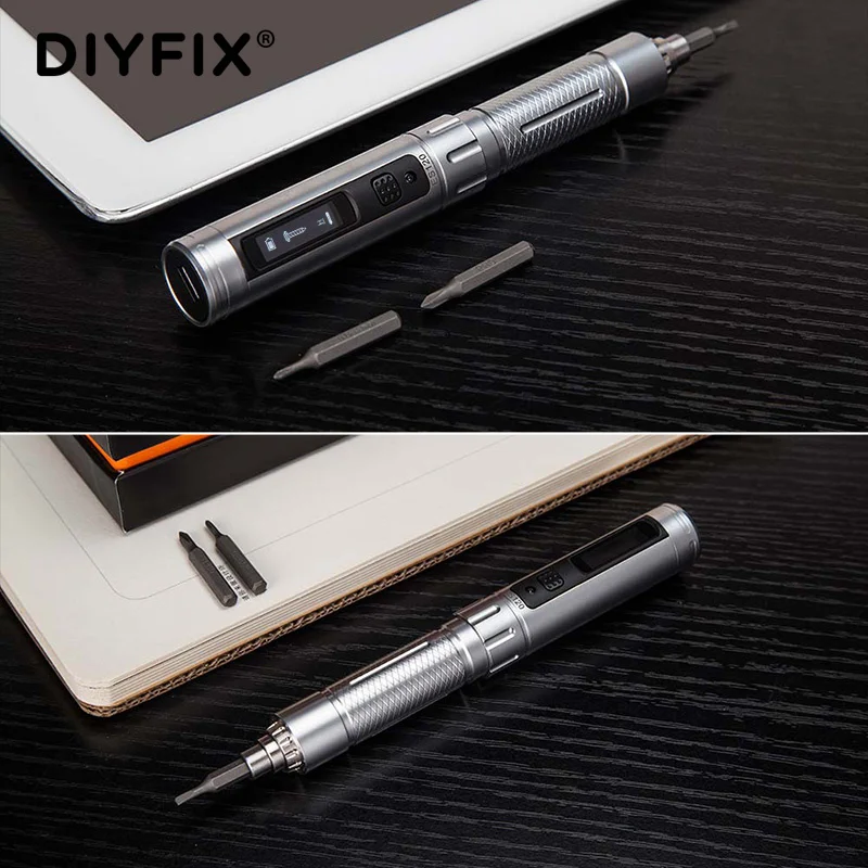 ES120 плюс точность Мини Беспроводная электрическая отвертка набор Smart движения