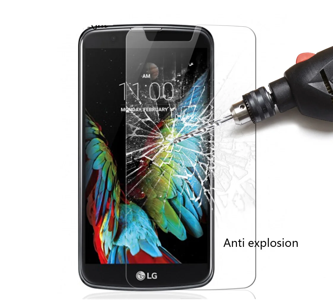 2 шт. защитный чехол для экрана LG K10 закаленное стекло телефона M2 пленка защиты от