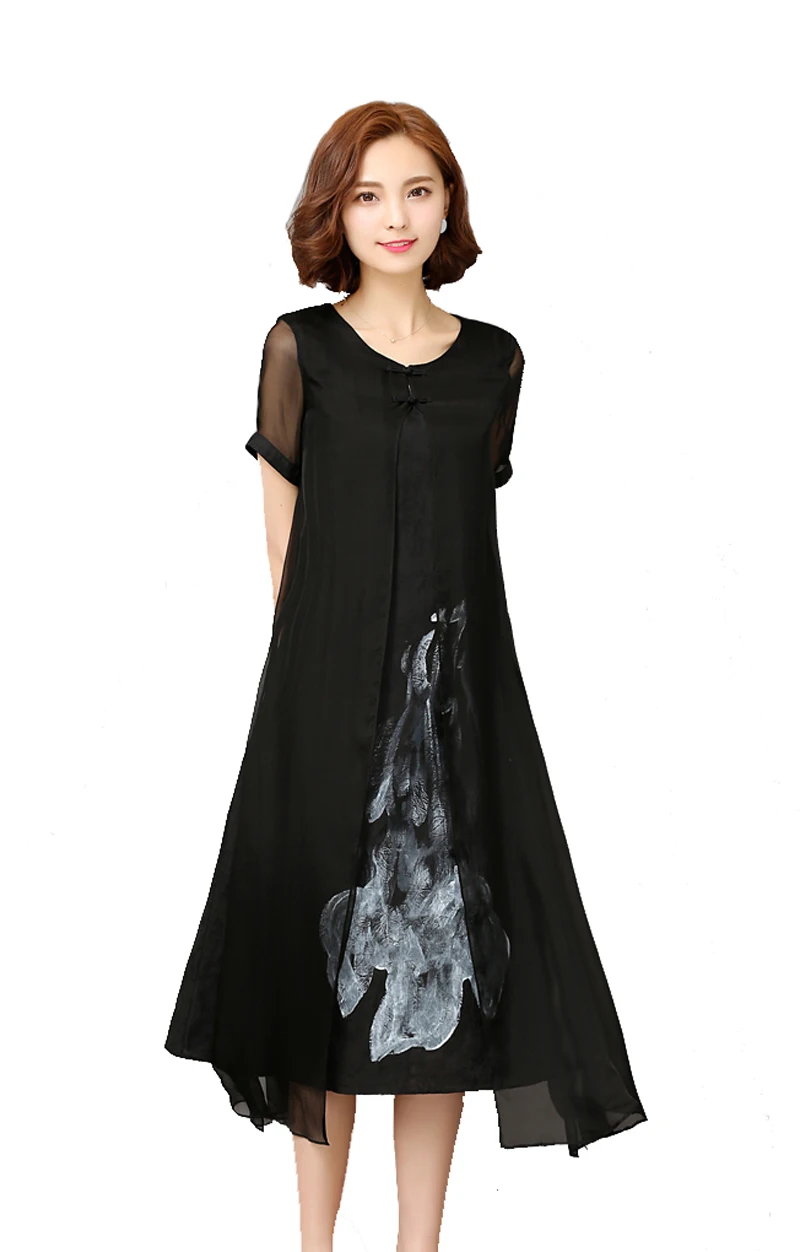 Летнее платье vestidos mujer 2020 новая женская одежда черное белое элегантное Zomer Jurk