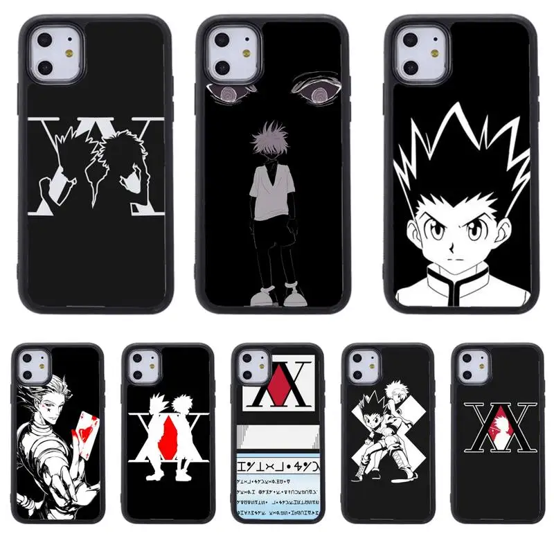 

Anime HXH Hunter X Hunter Phone Case for iphone 11 12 13 pro se 20 max xr xs x 7 8 6s plus mini Fundas cover PC&TPU