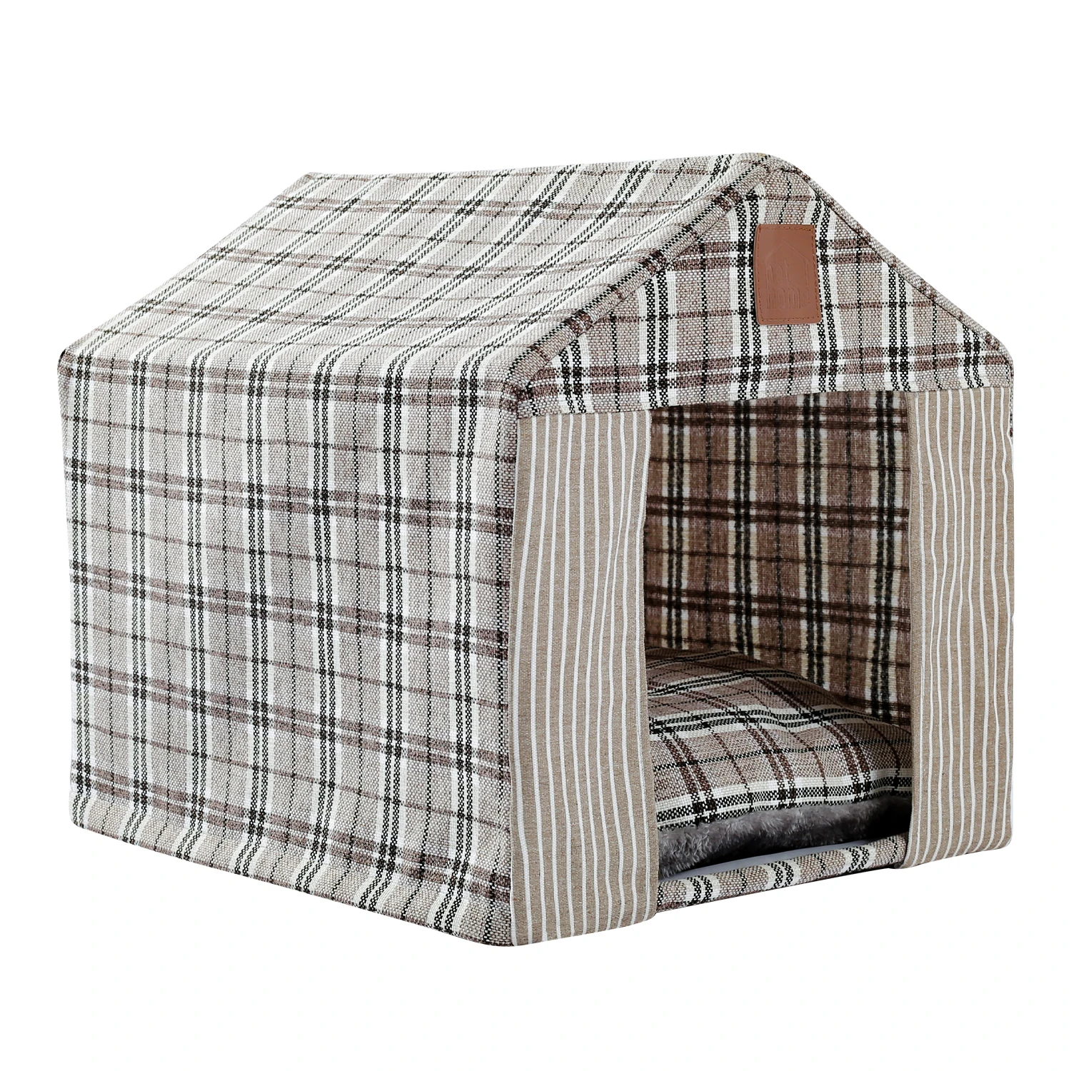 

Home Shape Foldable Pet Cat Cave House Cat Kitten Bed Cama Para Cachorro Soft Winter Warm Dogs Kennel Nest Dog Cat