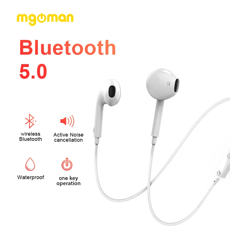 Mgoman S6 спортивные наушники-вкладыши Buletooth наушники стерео универсальные для