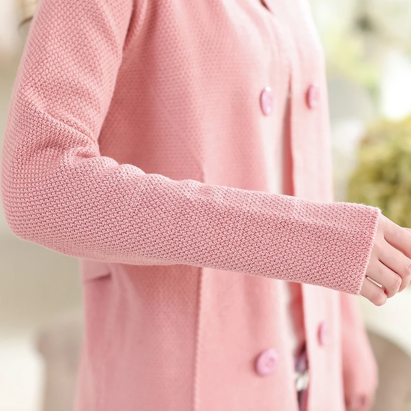 Кардиган женский вязаный длинный розовый желтый |